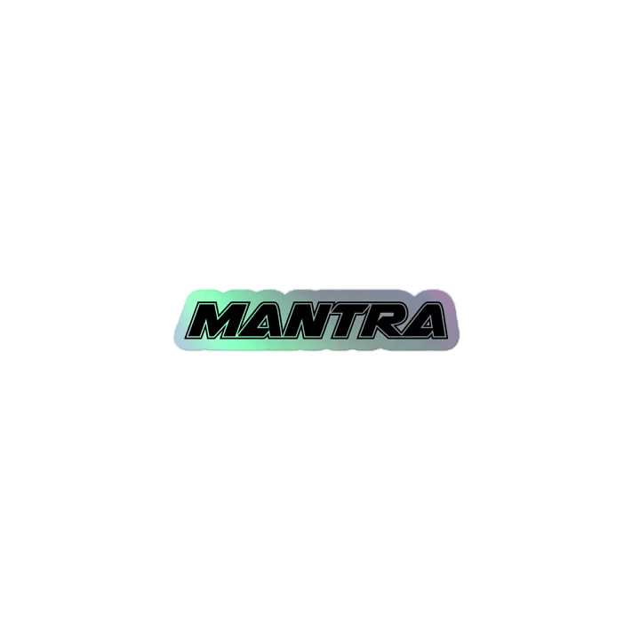 Mantra Black Holo-Sticker product image (1)