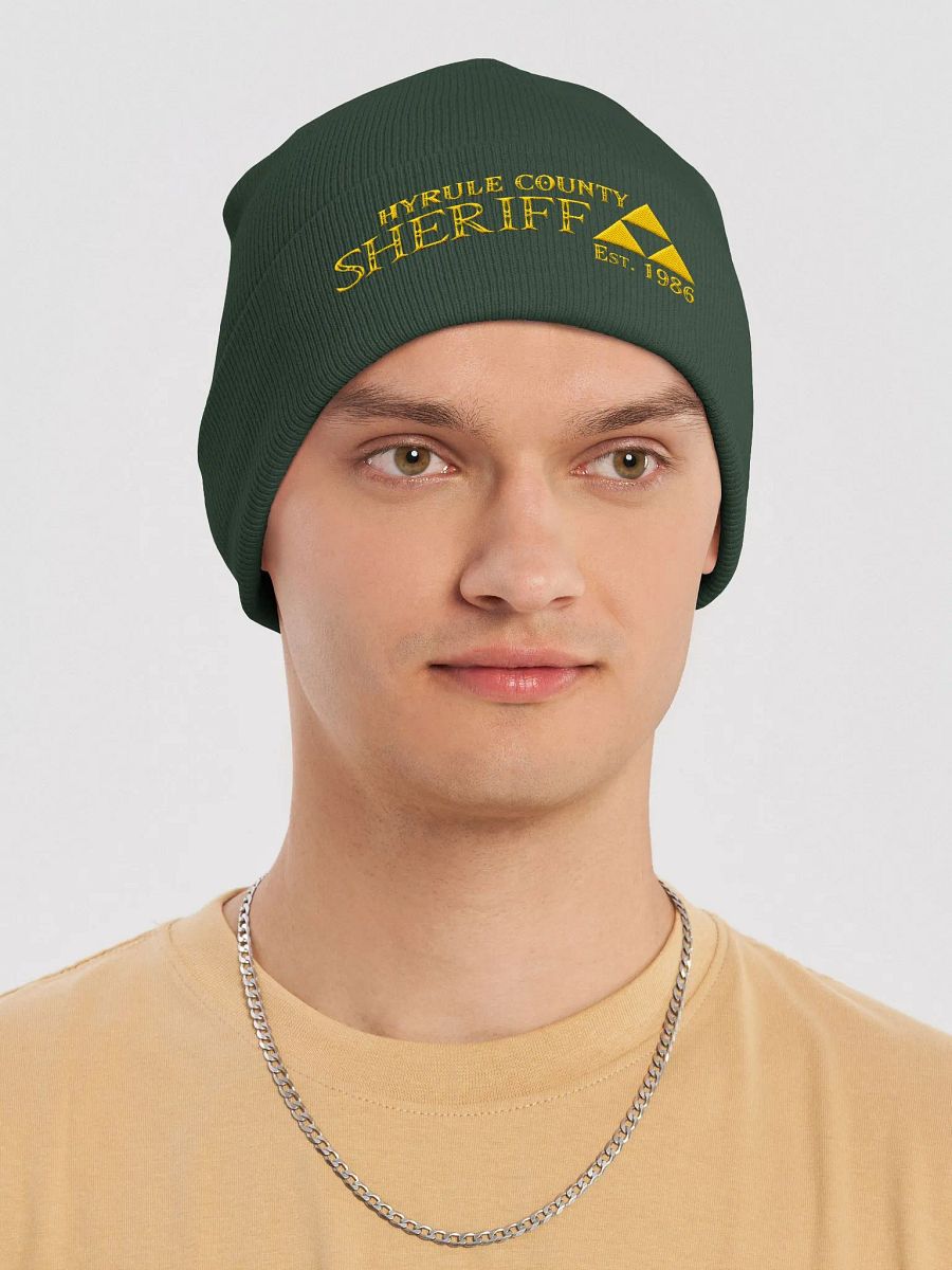 Hyrule County Sheriff Knit Beanie product image (6)