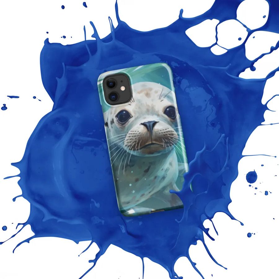 Whiskered Seal iPhone® Snap Case product image (10)