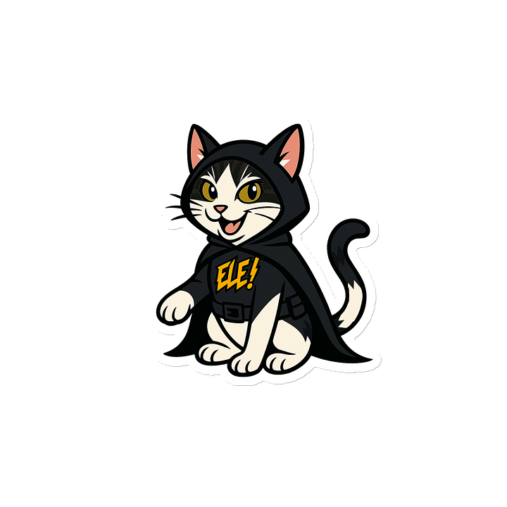Ele The Antihero Die-Cut Magnet product image (2)