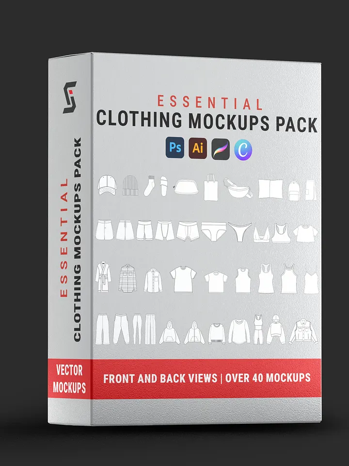 Essential Clothing Mockups Pack product image (1)