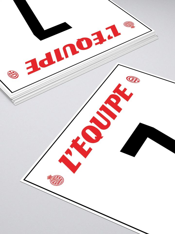 3x3 Sticker / Henri Toivonen / Rallye Monte-Carlo 1986 Number 7 product image (1)