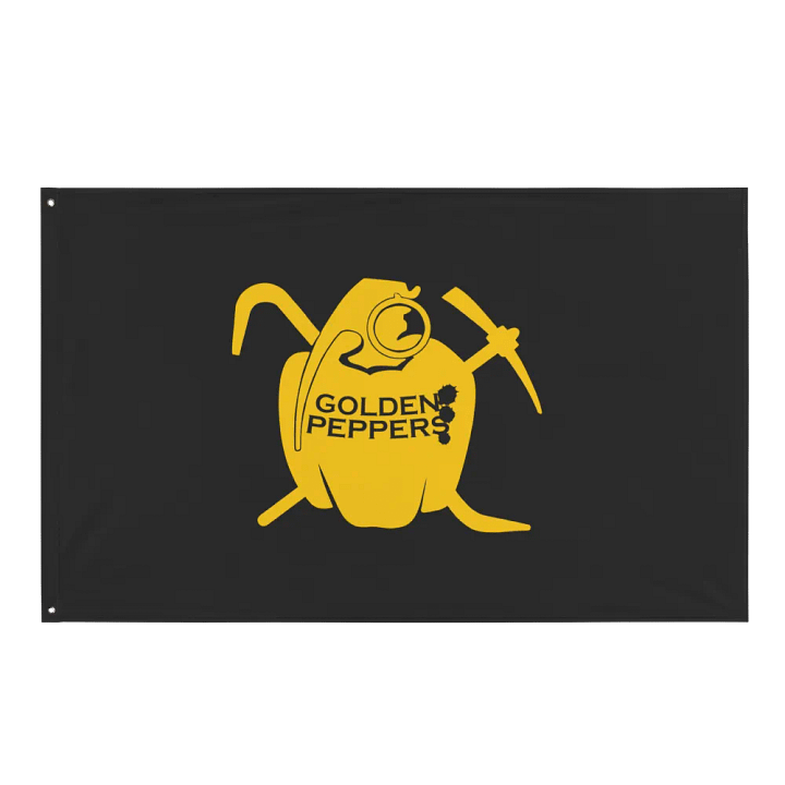Golden Peppers Flag product image (1)