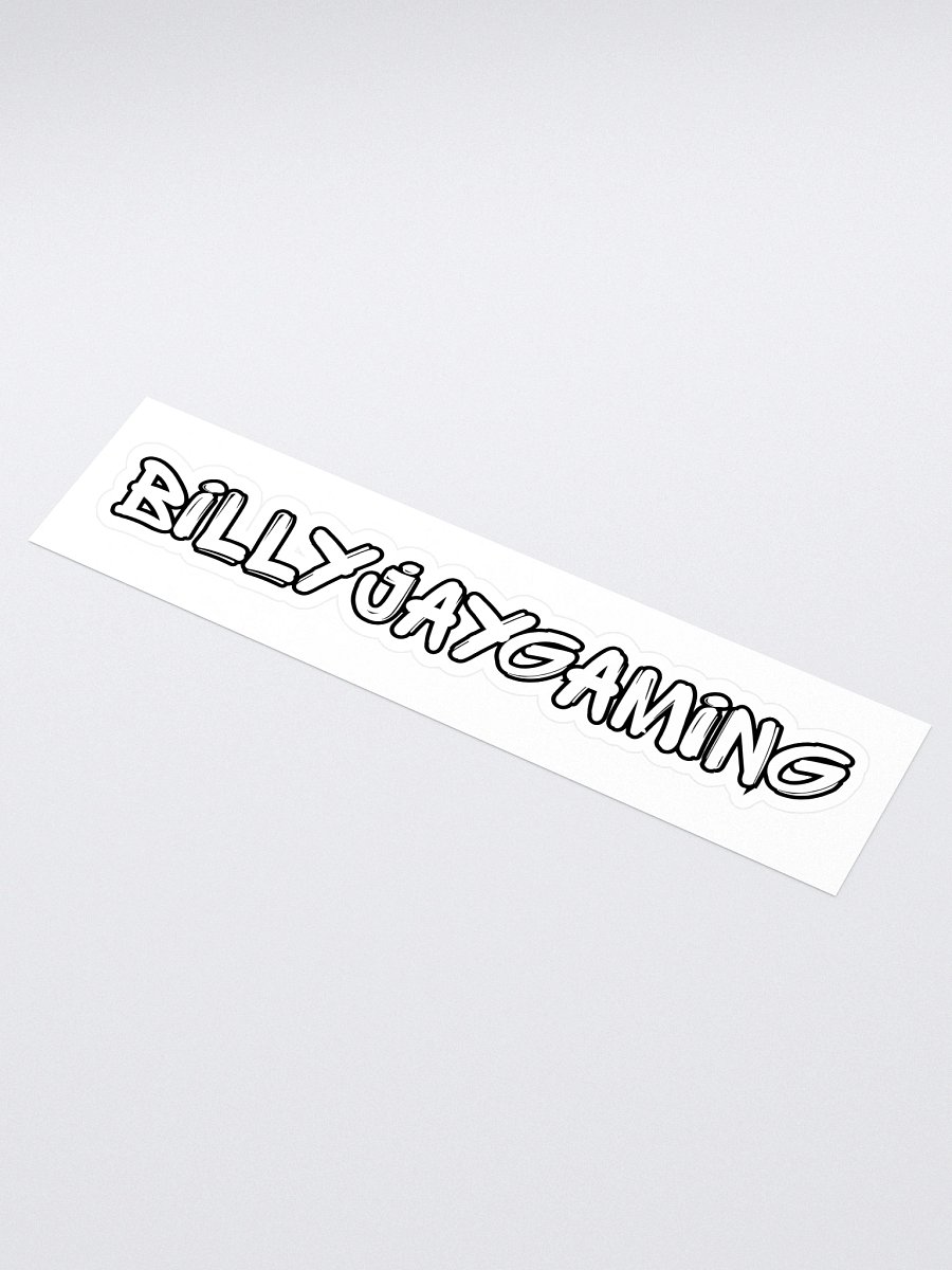 BillyJayGaming Logo Sticker #2 product image (1)