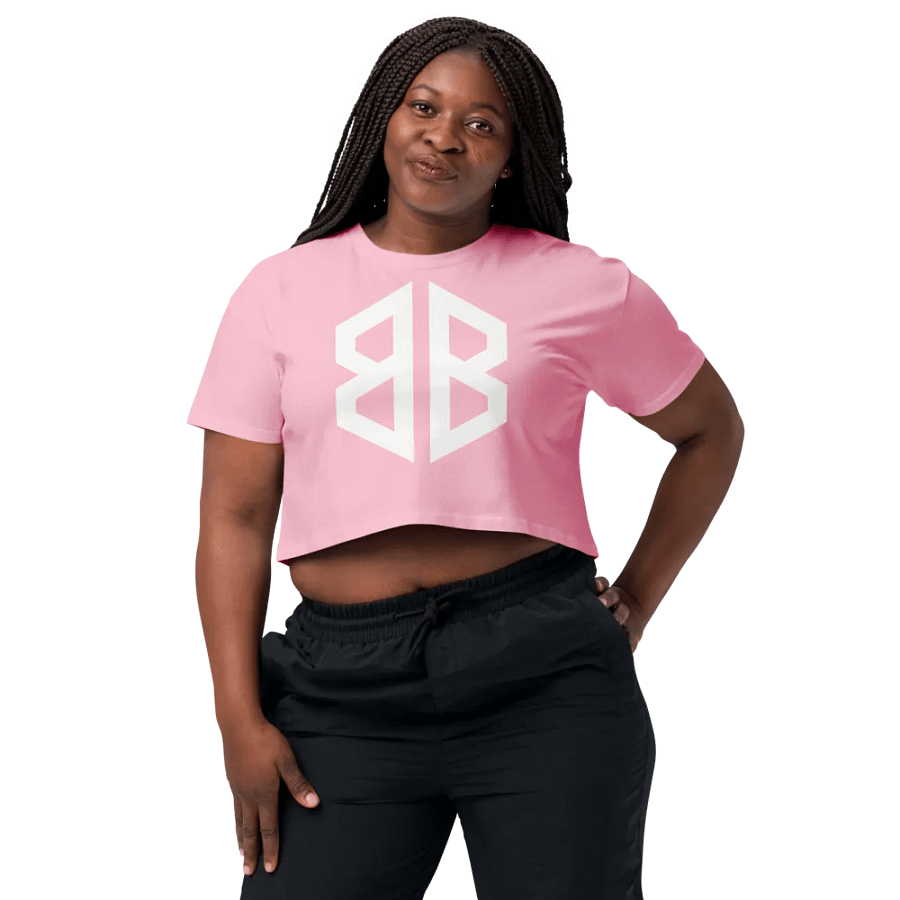 PINK Bozard Built Crop T product image (6)