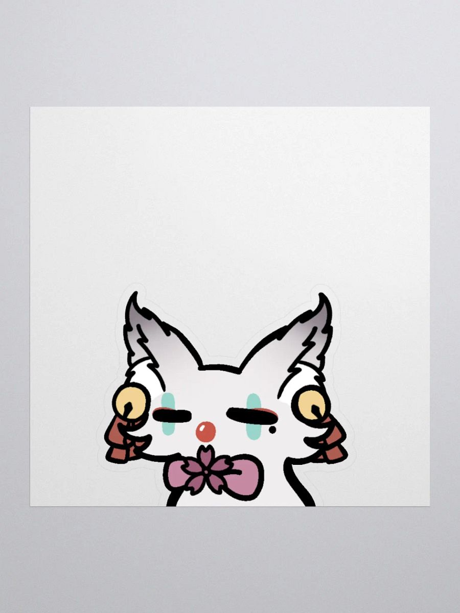 SillyFox Clown Sticker product image (2)