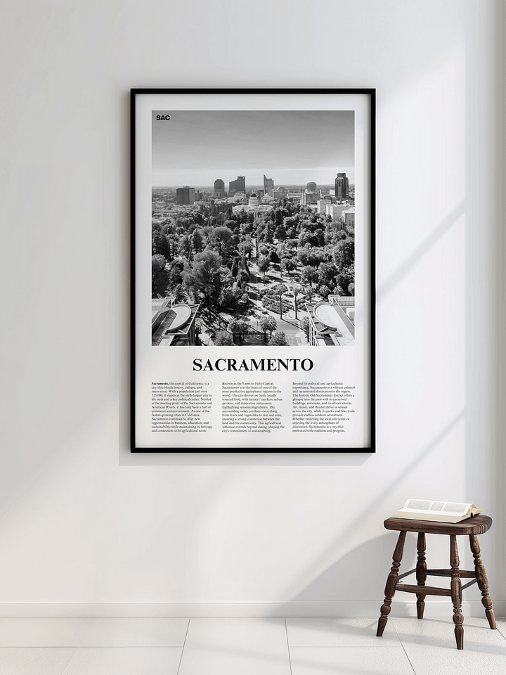 Sacramento 01 Newspaper Poster product image (4)