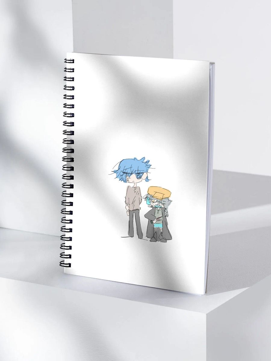 finding a new member for this blog RPG Shaak, Small shark, Sei, Ryoku notebook product image (4)
