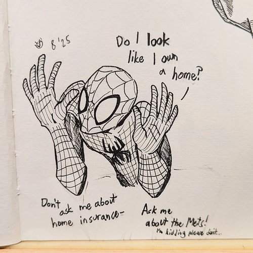 Busy this week but here's Spiderman real quick