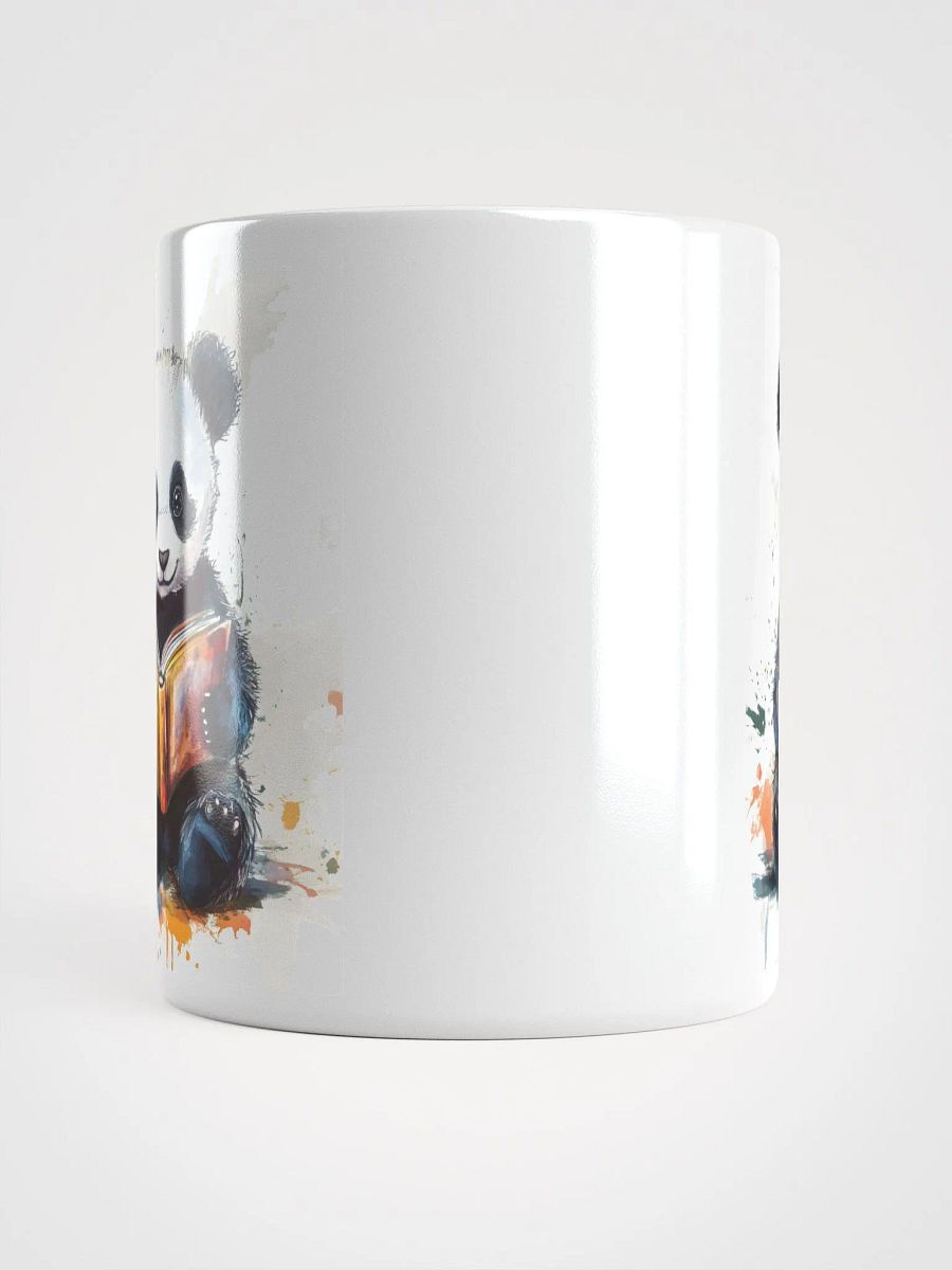 Colorful Baby Panda Reading Mug product image (13)