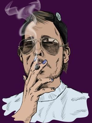 PORTRAIT WEDNESDAY! 3/29 @ze0tech_ Lookin like johnnydepp in this photo lol. Thank you for letting me capture but only a fragment of your 