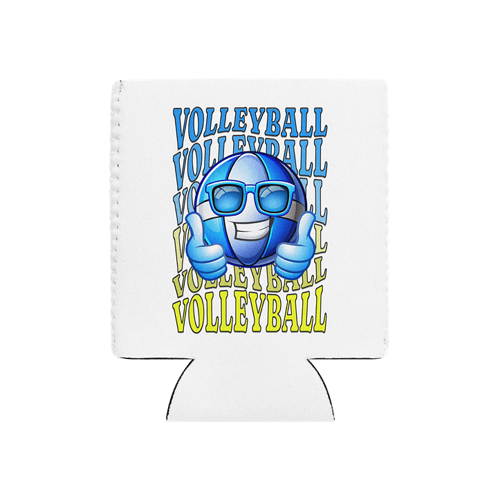 Thumbs Up Volleyball Vibes Cool Can Cooler product image (2)