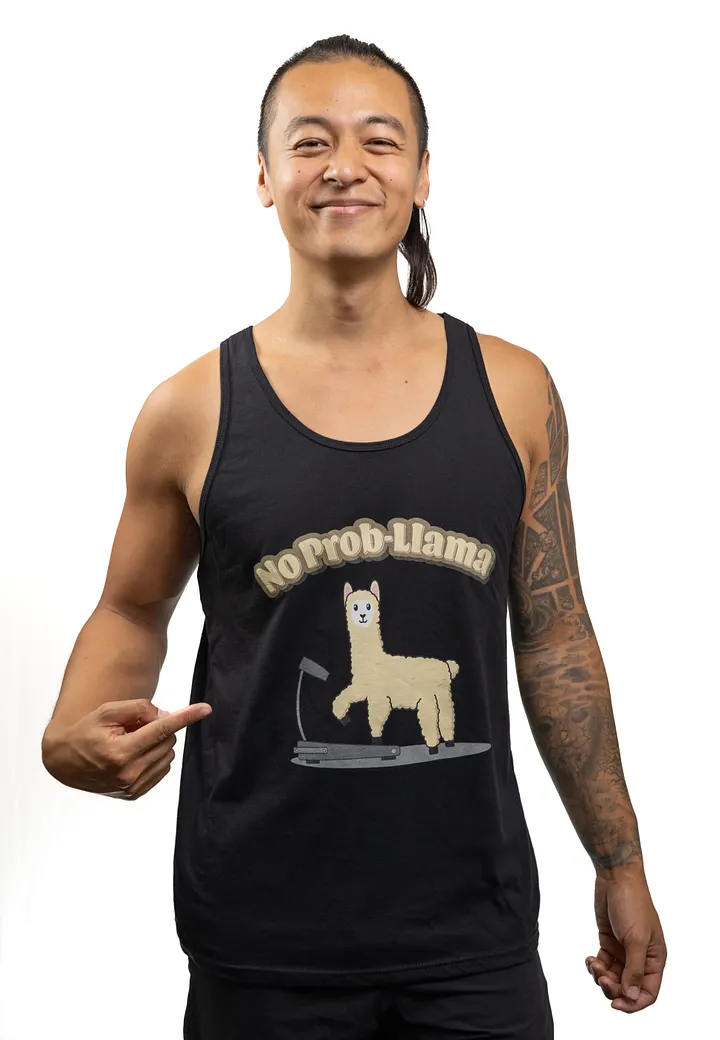 No Prob-Llama Tank product image (2)