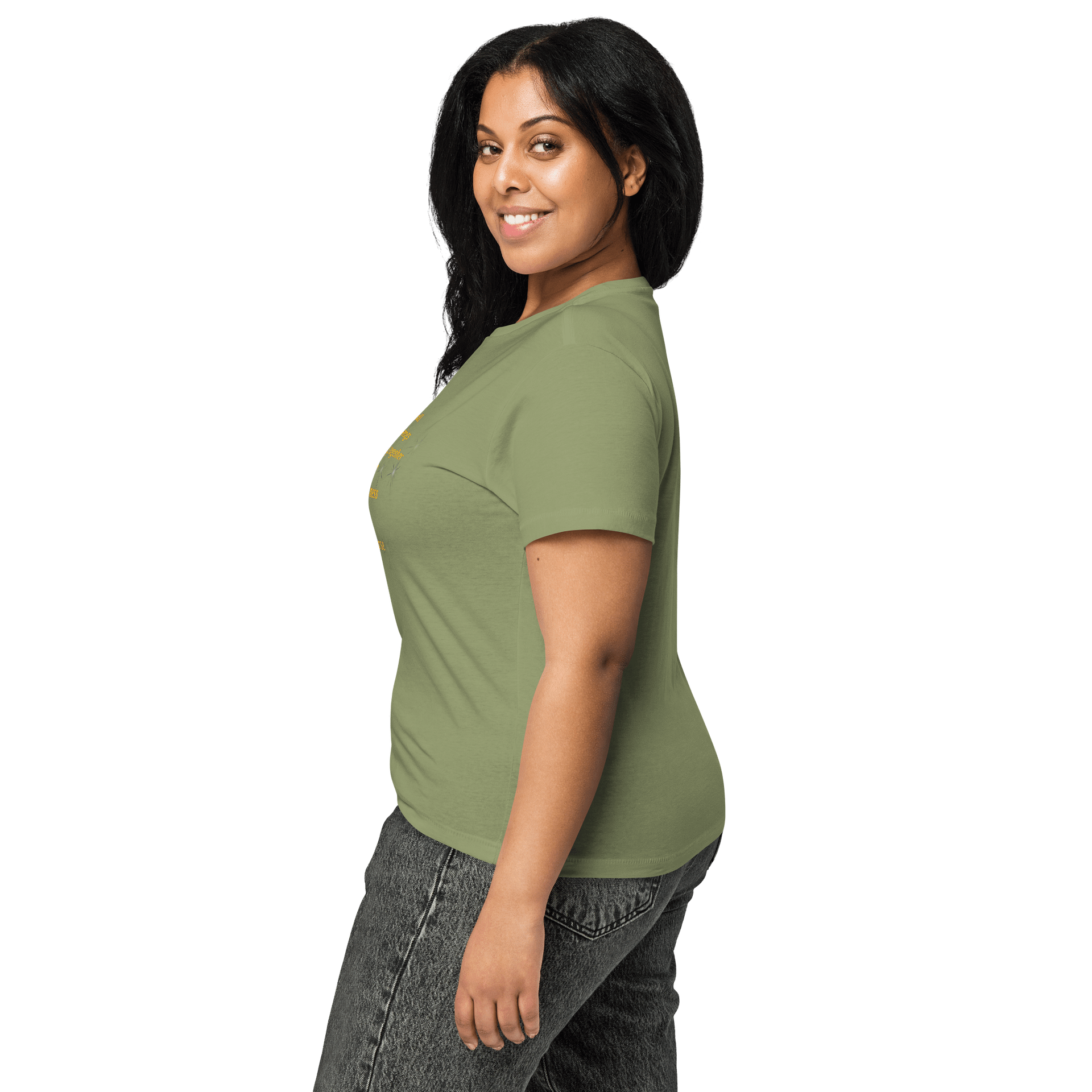 Cosmic Journey Women's High-Waisted Tee product image (7)
