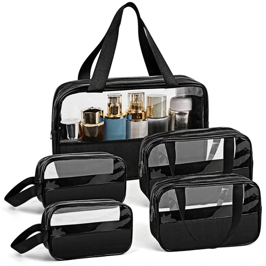 Travel Bag Transparent Toiletry Bag Organizer Bag with Zipper product image (6)