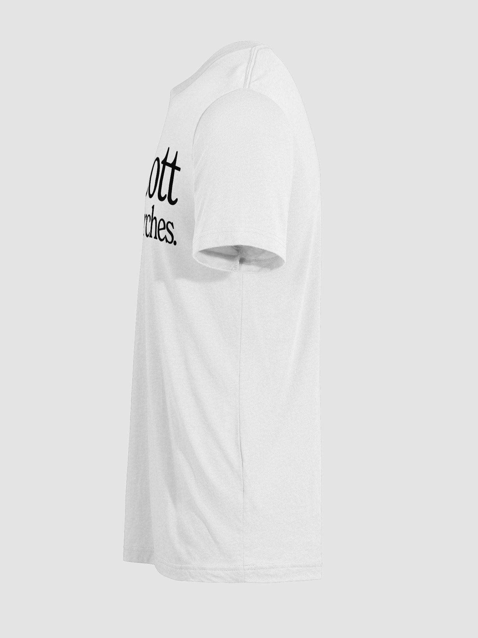 Boycott Megachurches Unisex T-Shirt (White) product image (4)