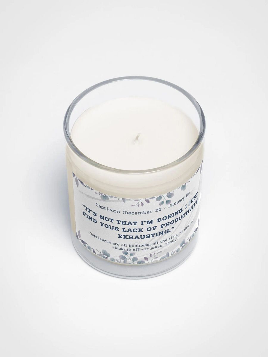 Capricorn - Zodiac Candles product image (3)