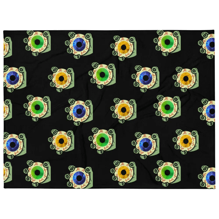 Whimsical Eyes Throw Blanket product image (1)