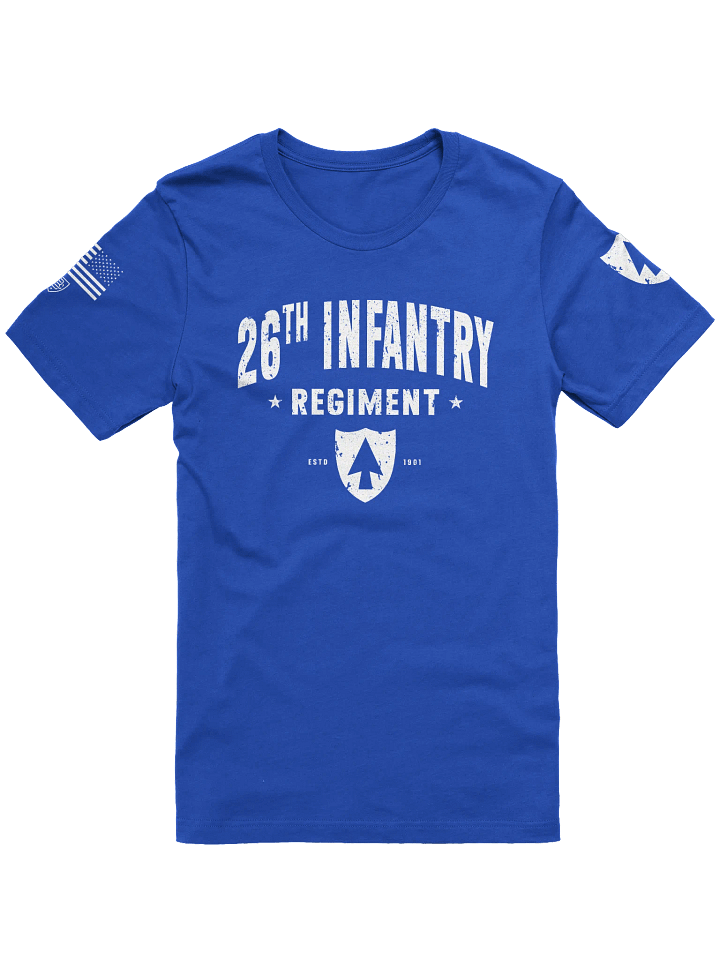 26th Infantry Regiment - Blue Spaders "Distressed" T-Shirt product image (10)