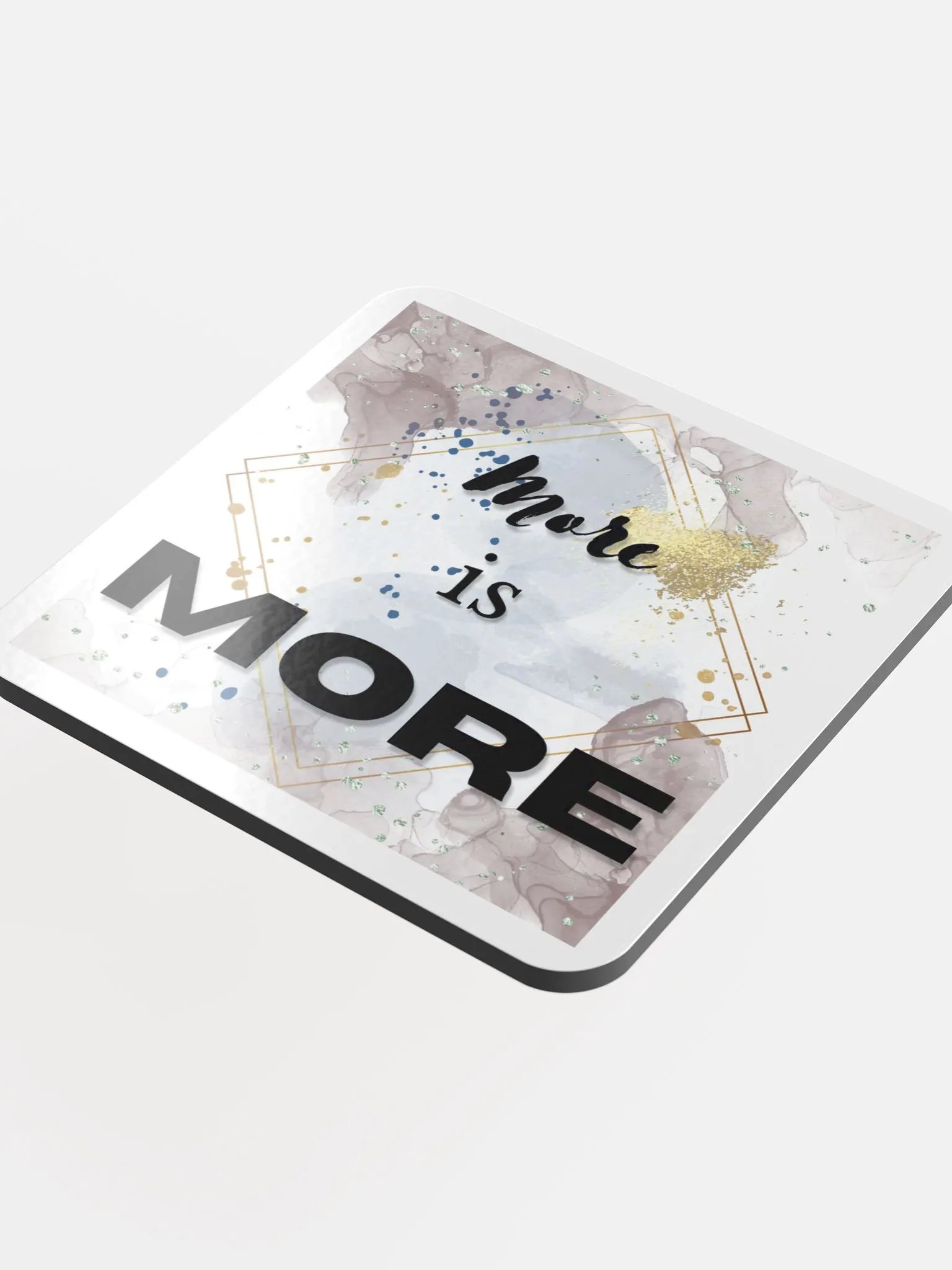 More is MORE Purple Coaster product image (4)