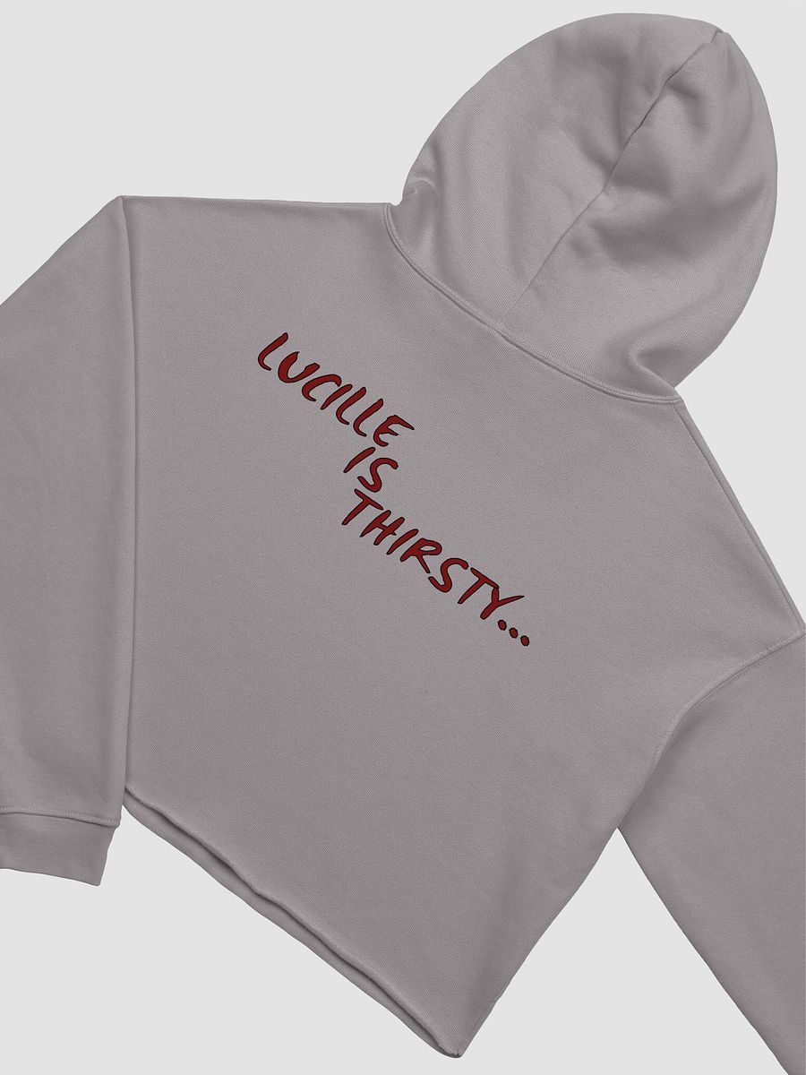 Lucille is Thirsty Crop Hoodie product image (4)