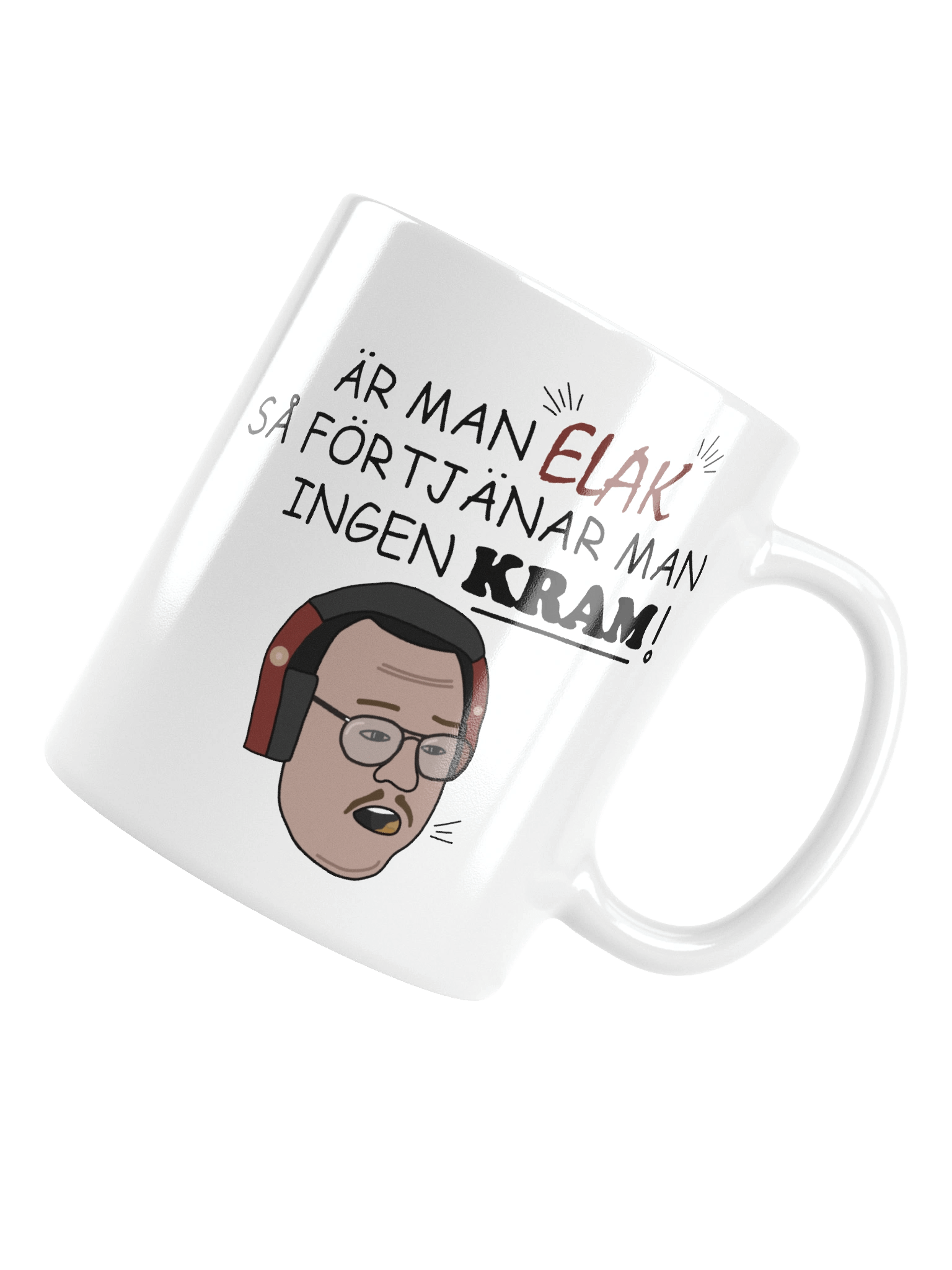 FÖRTJÄNAR INGEN KRAM - MUG product image (9)