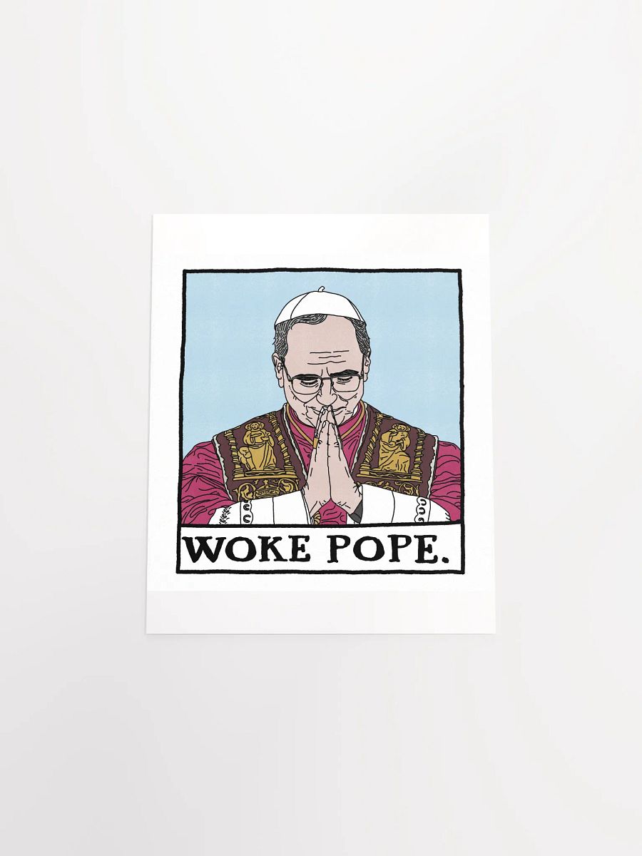 Woke Pope Print product image (7)