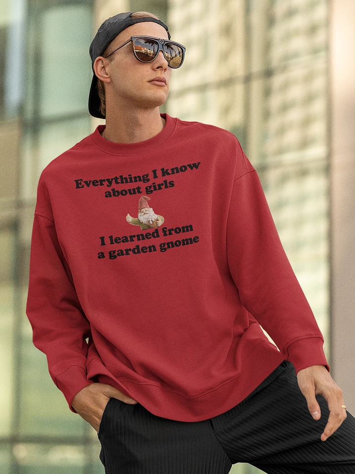 Everything I know about girls classic sweatshirt product image (1)