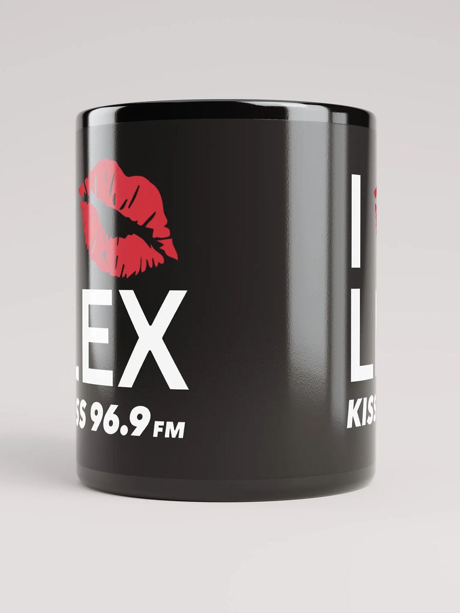 I KISS LEX Black Ceramic Mugs ( 2 Sizes ) product image (5)