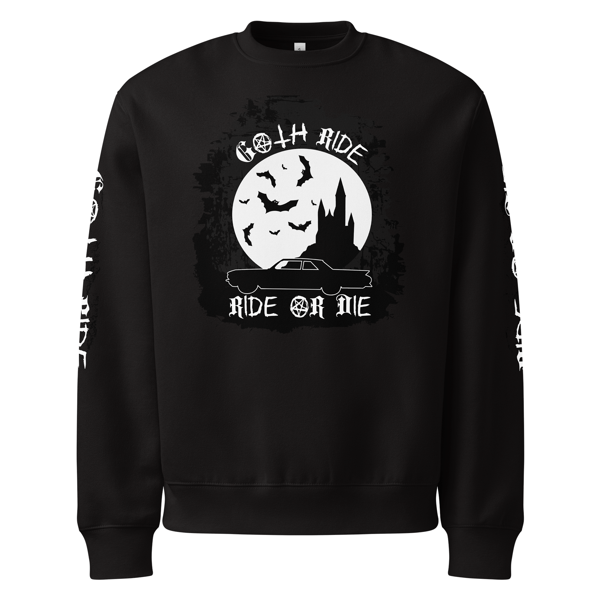 Goth Ride / Ride or Die Unisex Sweatshirt product image (1)