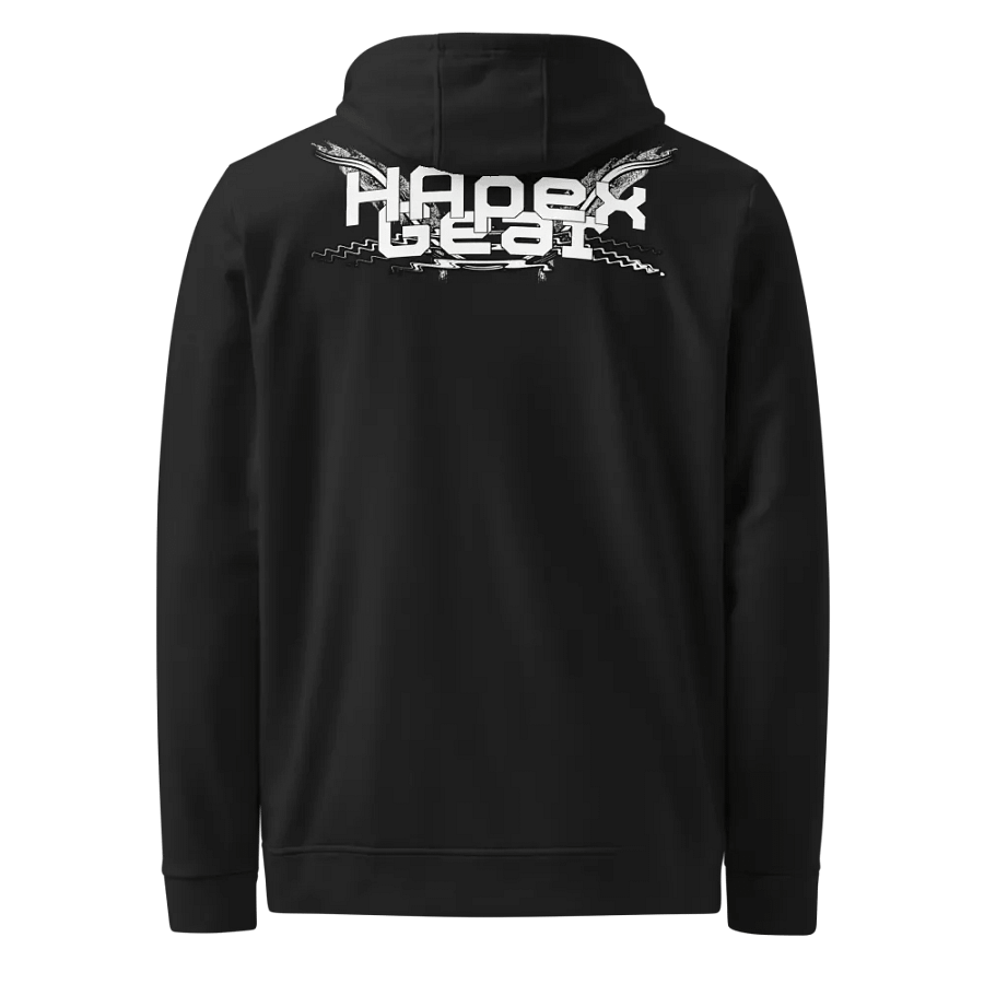 Fleece Hoodie - White HApex Gear White Logo product image (7)