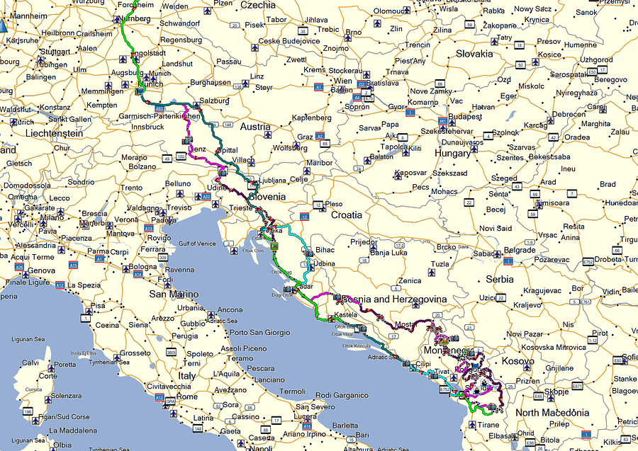 BALKAN ON-/OFFROAD TOUR Book & GPX Data, 17 Days, 5500 km product image (2)