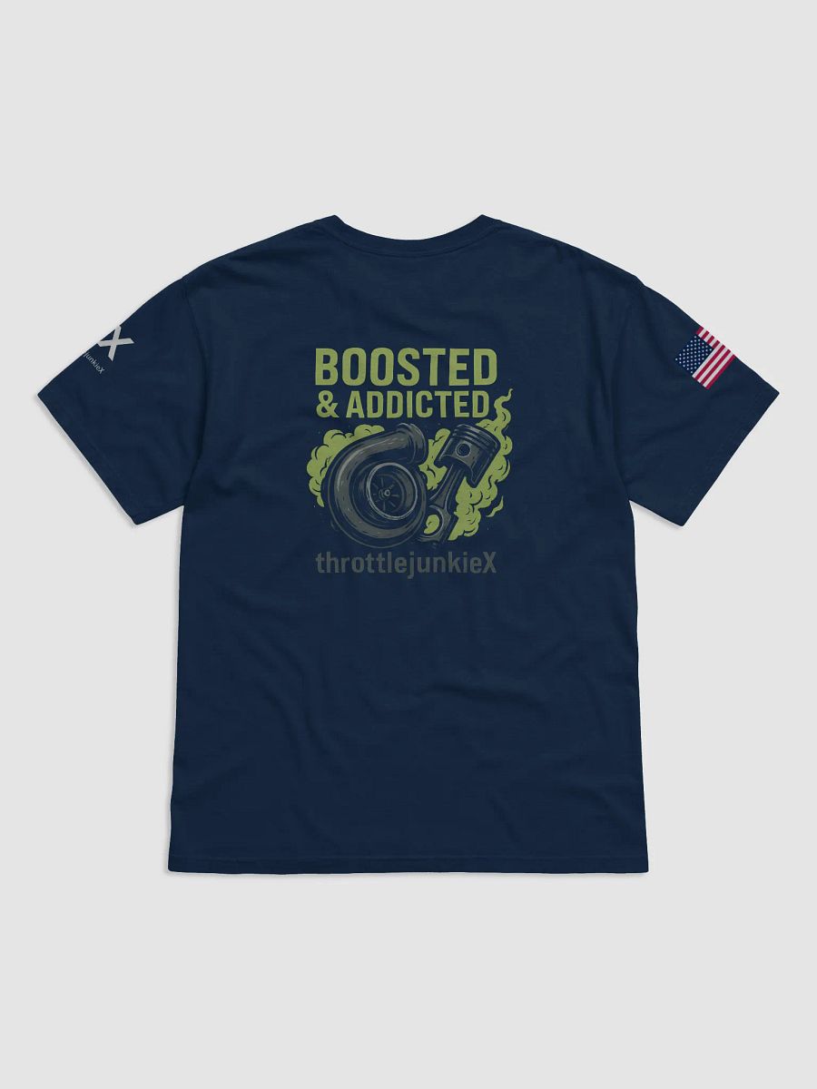 Boosted & Addicted Turbocharger T-Shirt product image (14)