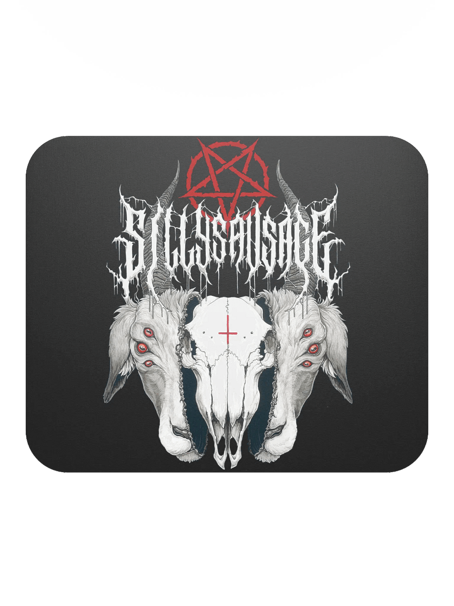 Sillysau5age Demonic Goat Mouse Pad product image (1)