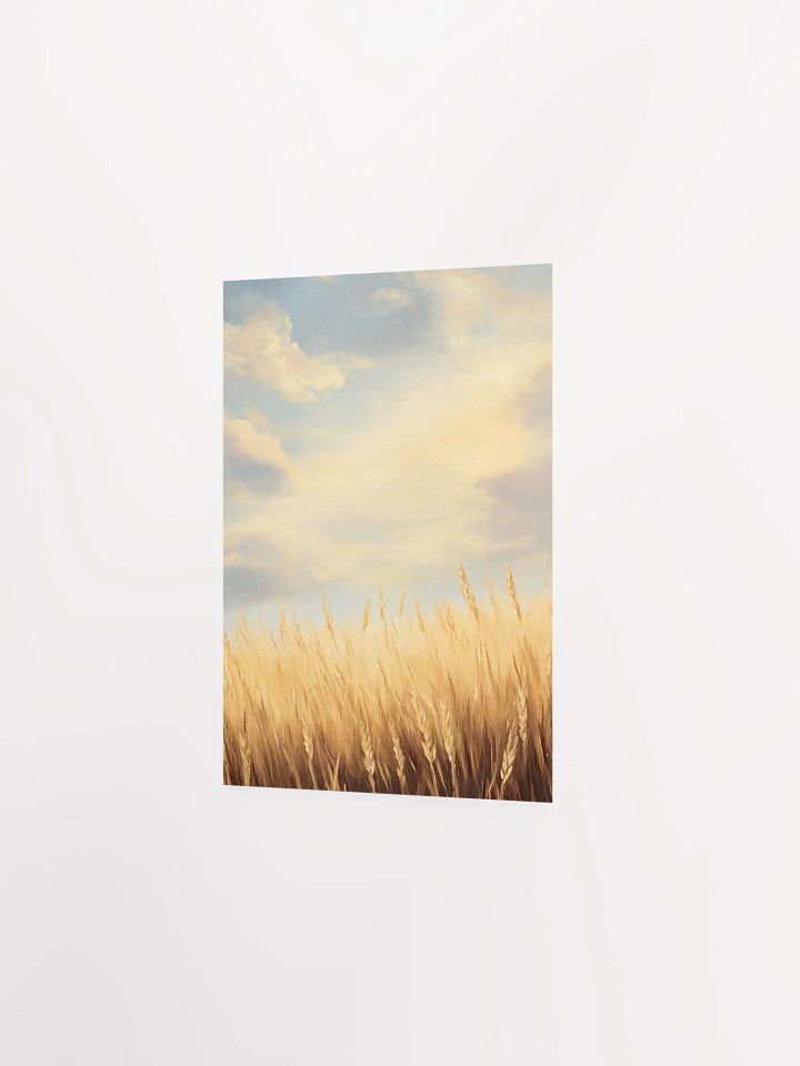 Endless Golden Fields - Rustic Farmhouse Wheatfield Art product image (11)