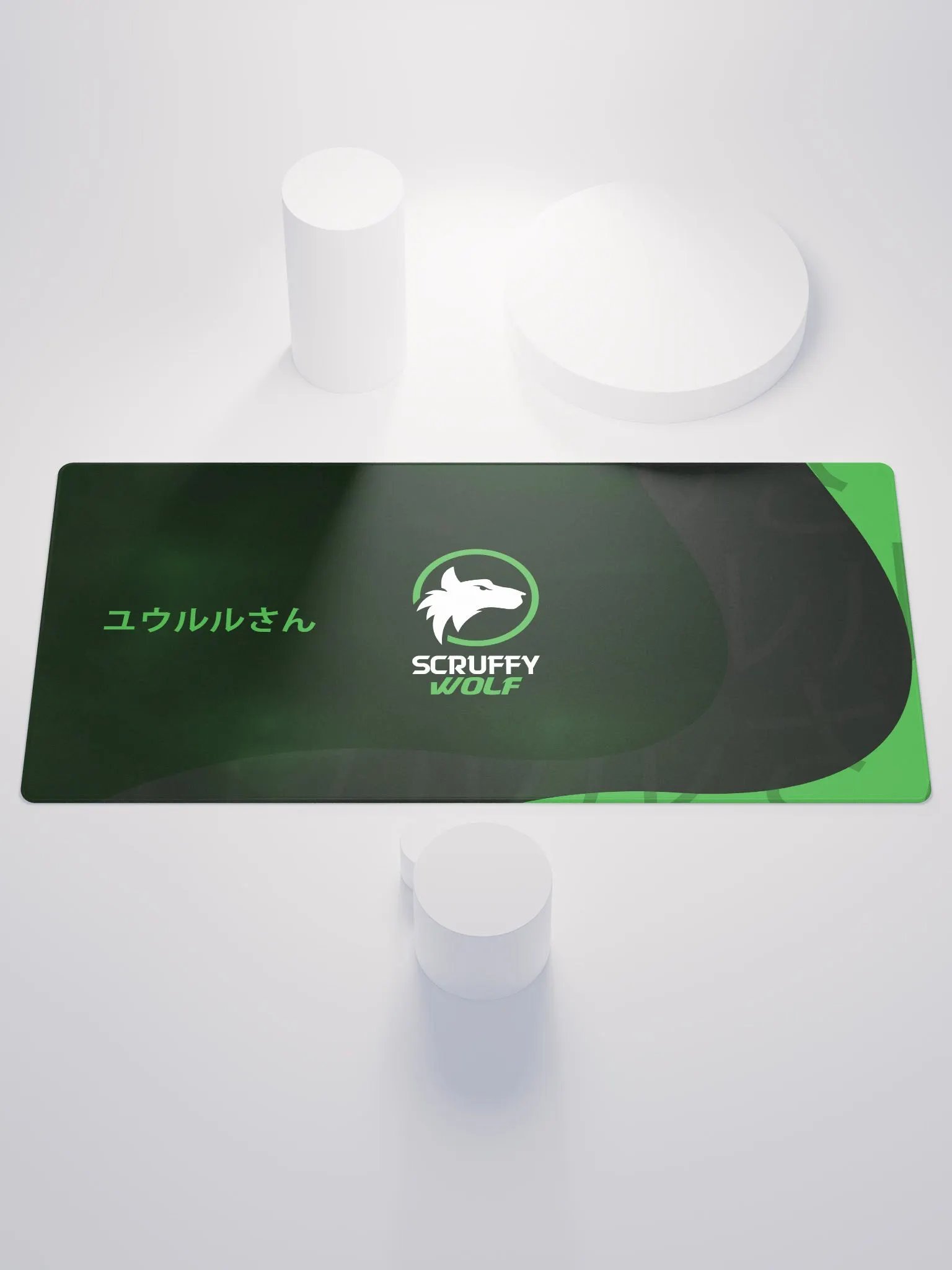 Scruffy Wolf Mouse Pad product image (1)