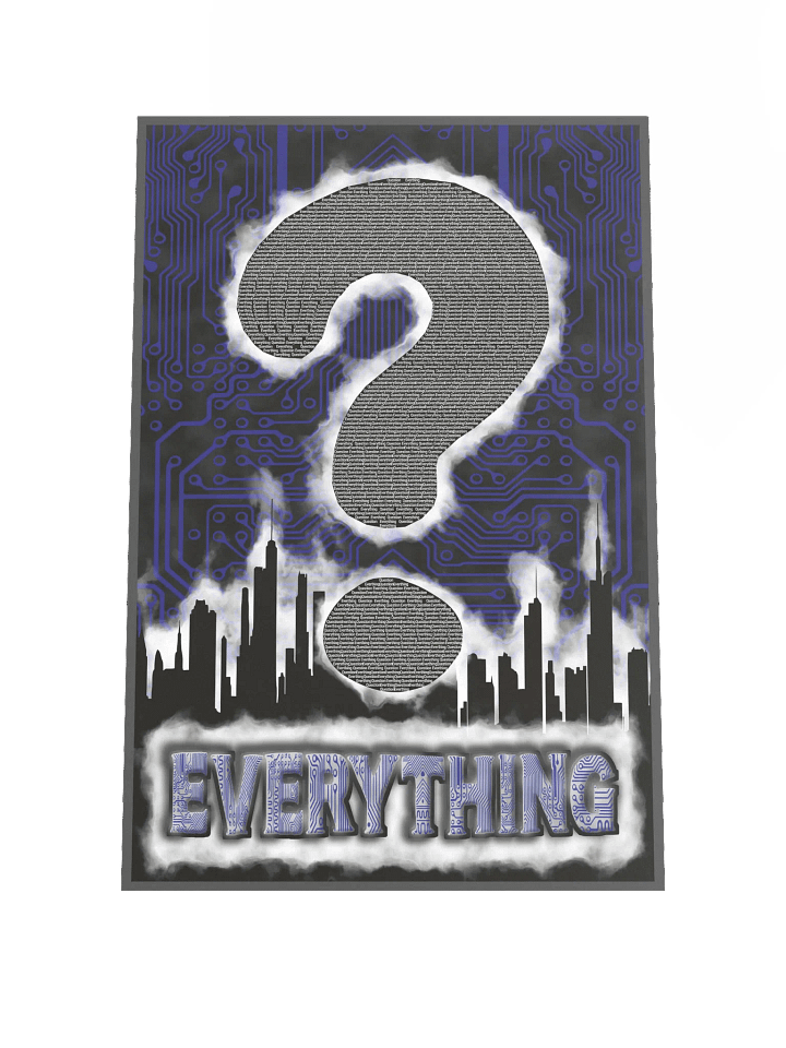 Question Everything Poster – Thought-Provoking Typography Wall Art product image (1)