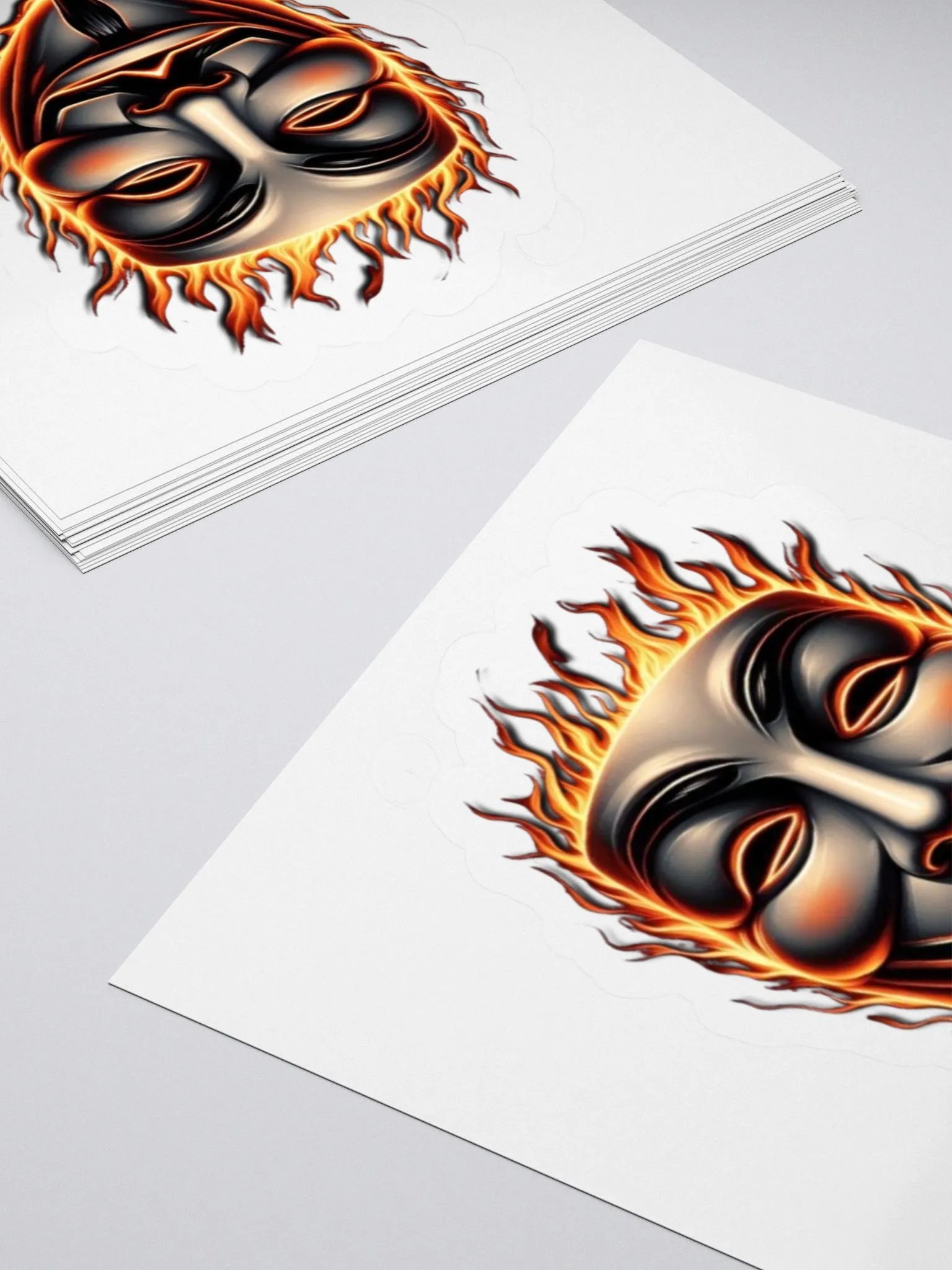 Guy Fawkes Fire Mask product image (11)