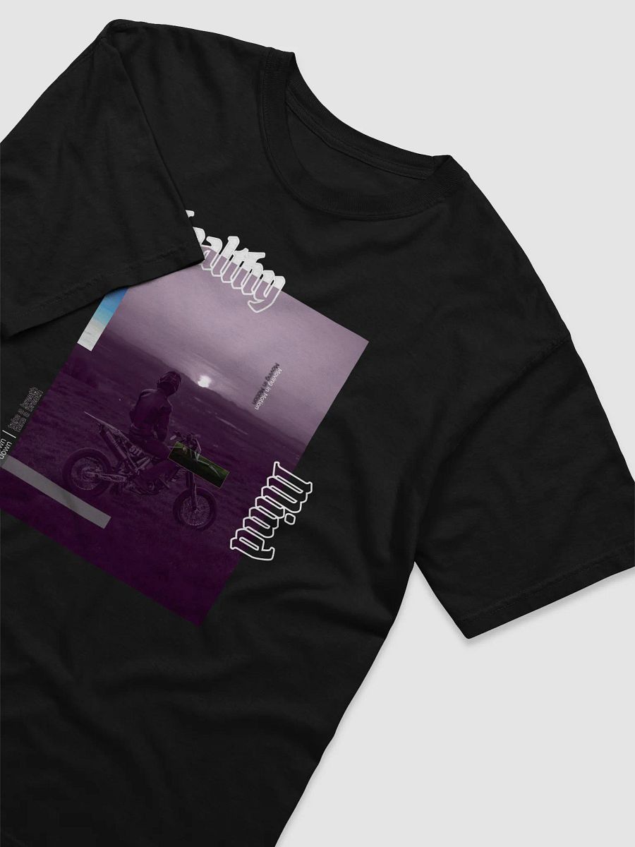 Healthy Mind | Dirt Bike Sunset Glitch Shirt product image (36)