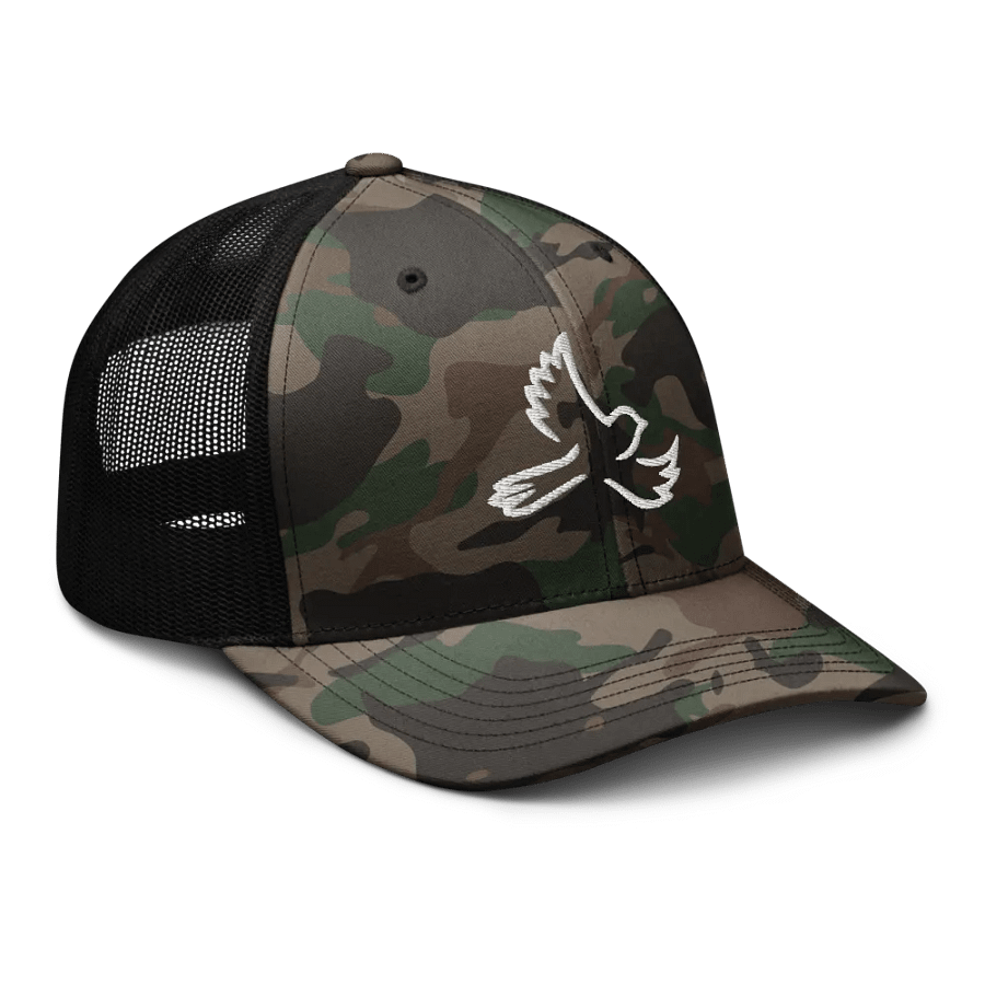 Otto Cap Camouflage Trucker Hat product image (6)