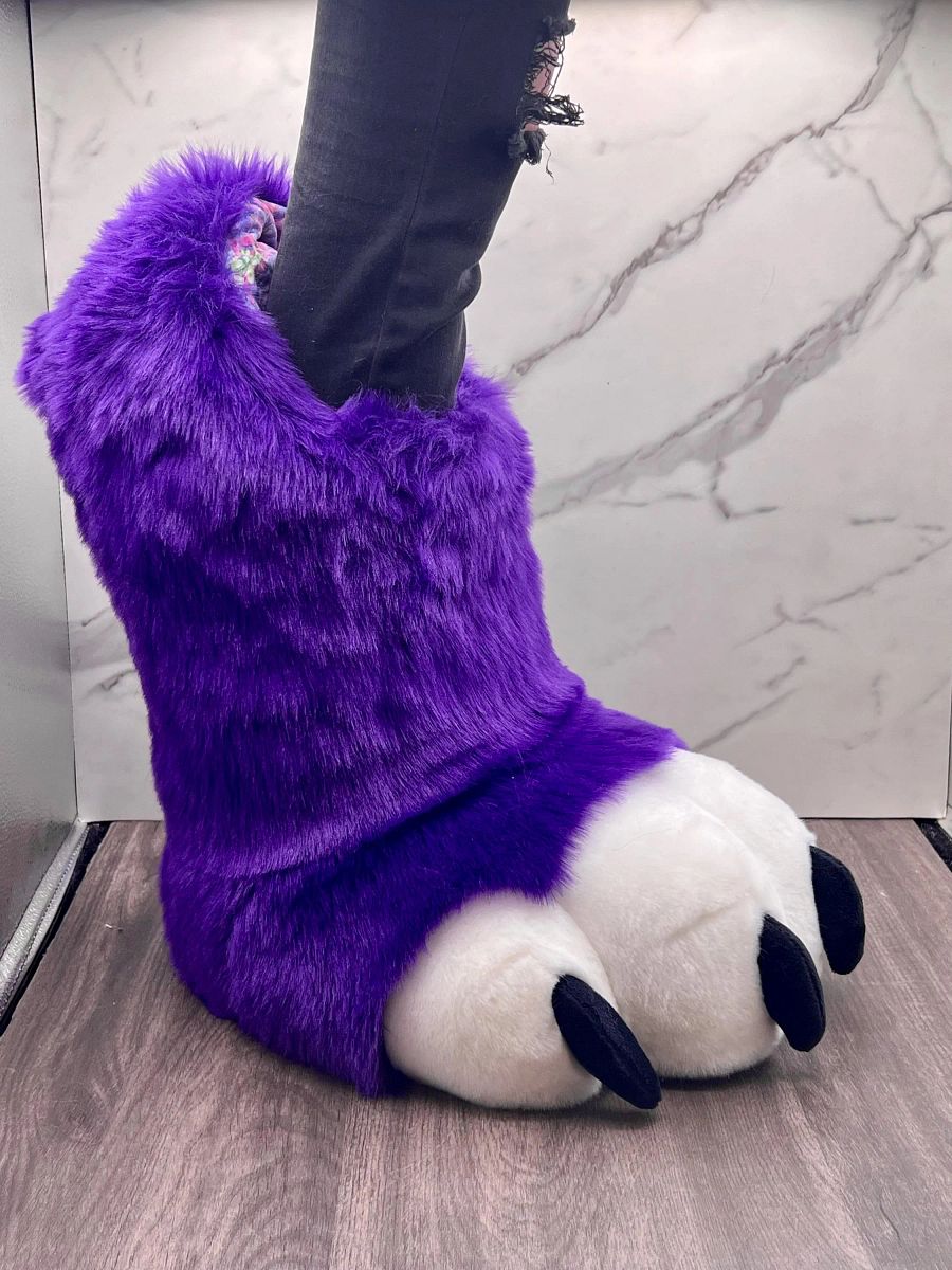 Slim Digigrade Fursuit Feetpaw Indoor and Outdoor Pattern [PDF DOWNLOAD] product image (5)