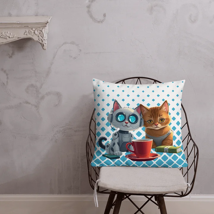 Premium Pillow-Cat & Bot product image (4)