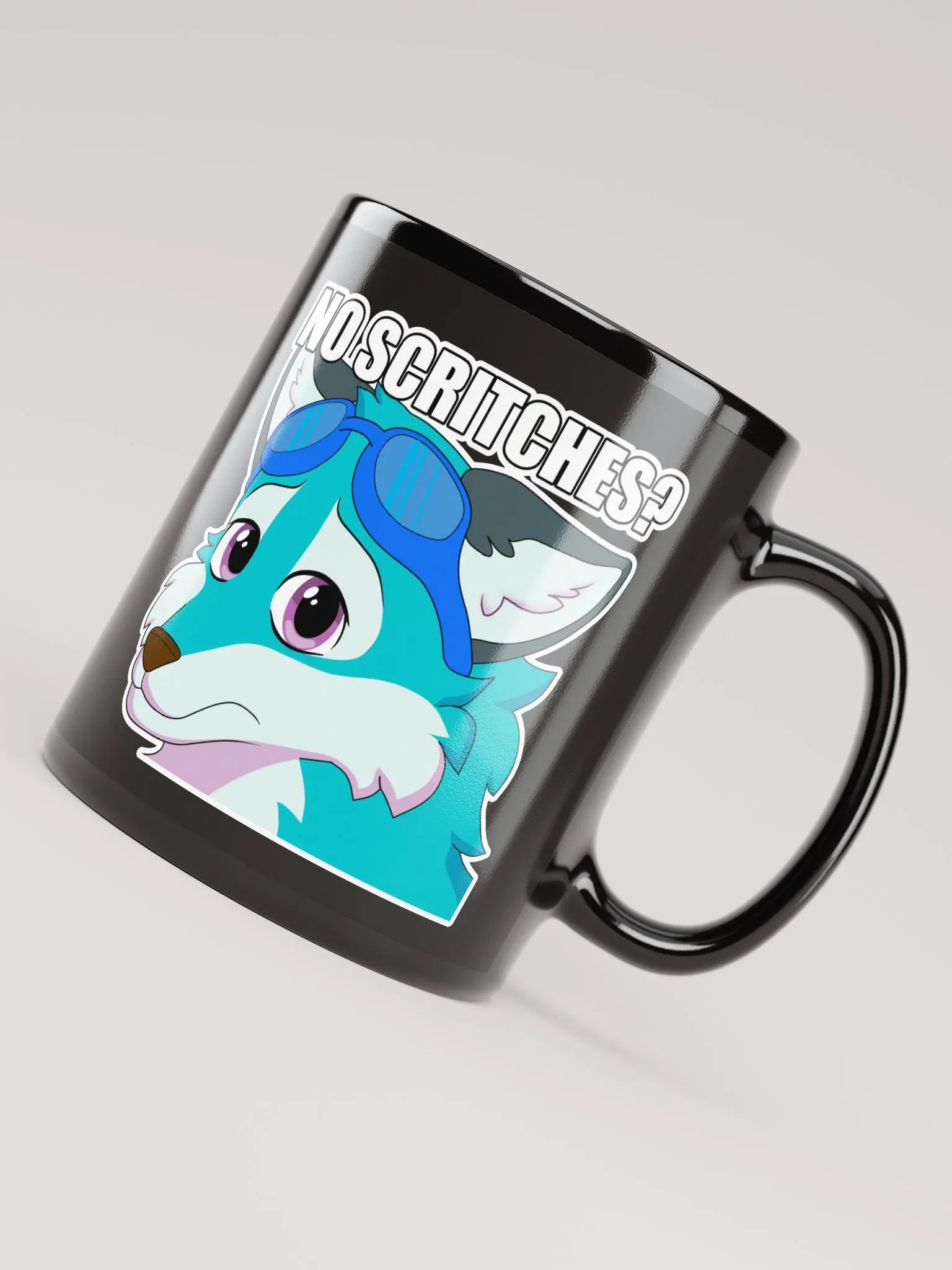No Scritches? Mug (black) product image (8)