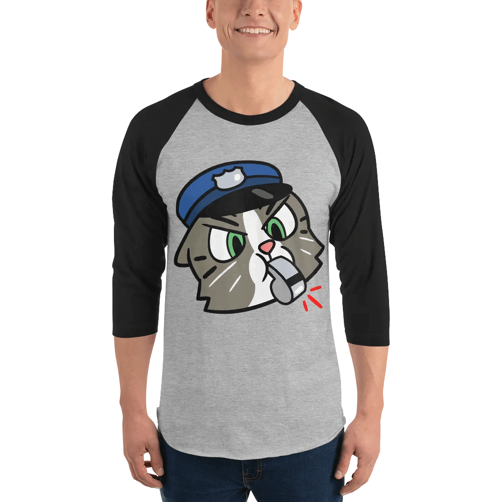 Officer Kitty Cat Raglan product image (13)