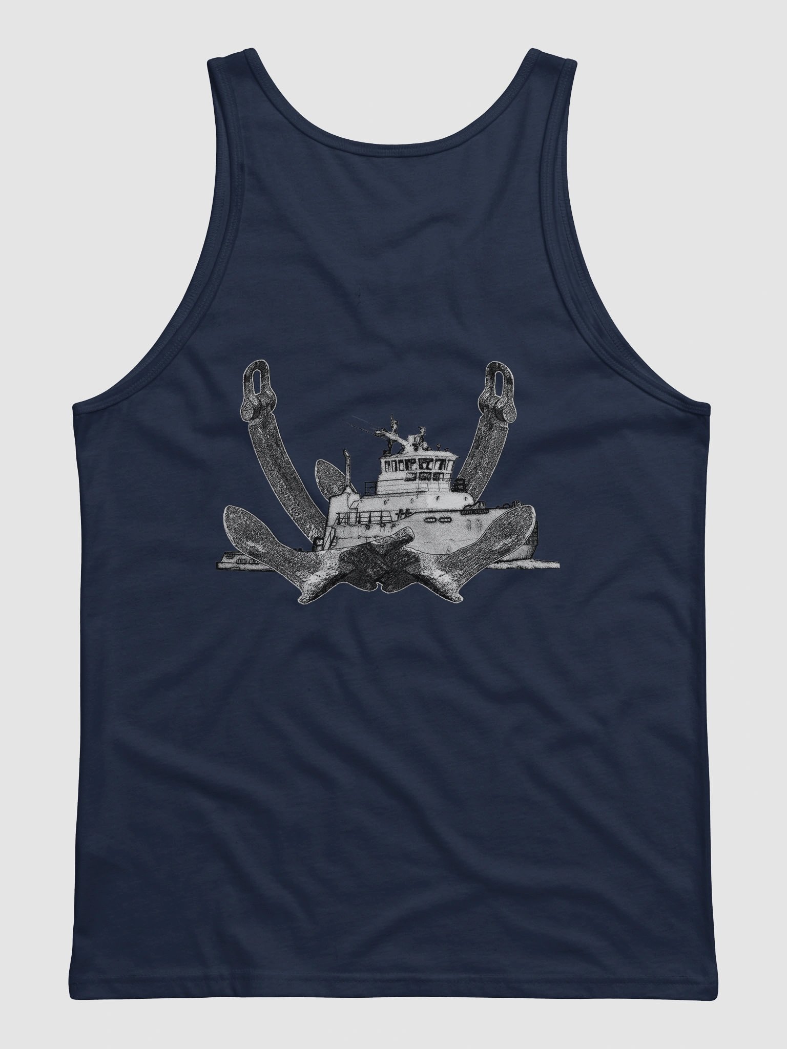 2 Anchor & Western Titan Tug – Coastal Workwear | Twin Anchor Apparel PNW Mooring Line Tank product image (1)