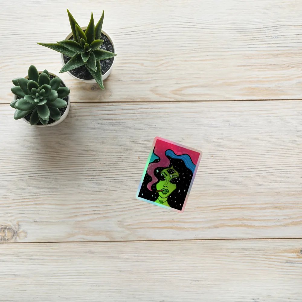 Alien Lady Sticker product image (10)
