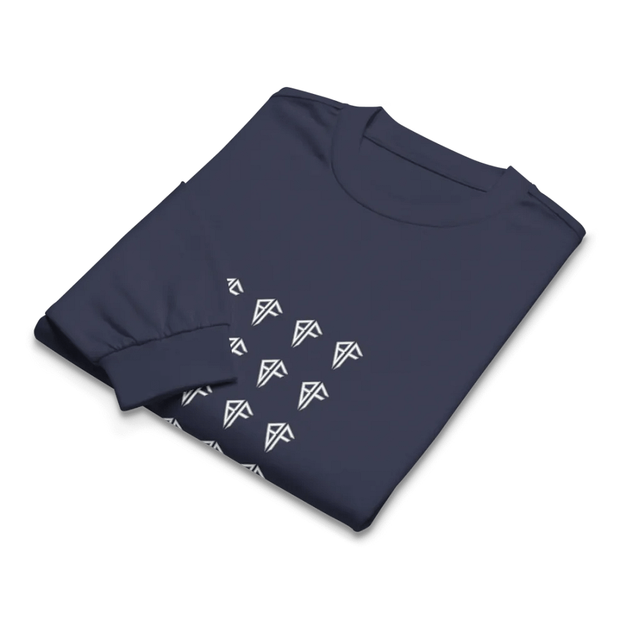 Navy/White Logo Crewneck product image (7)