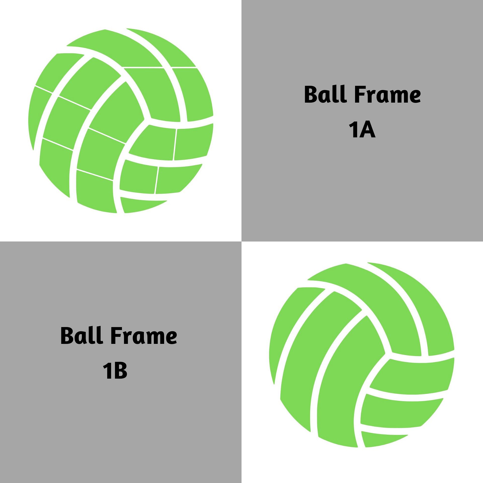 8 Ball-Shaped Frames Canva Templates product image (5)