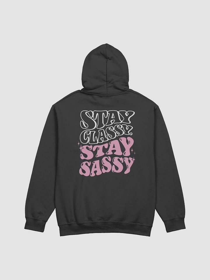 Classy & Sassy Hoodie - Black product image (1)