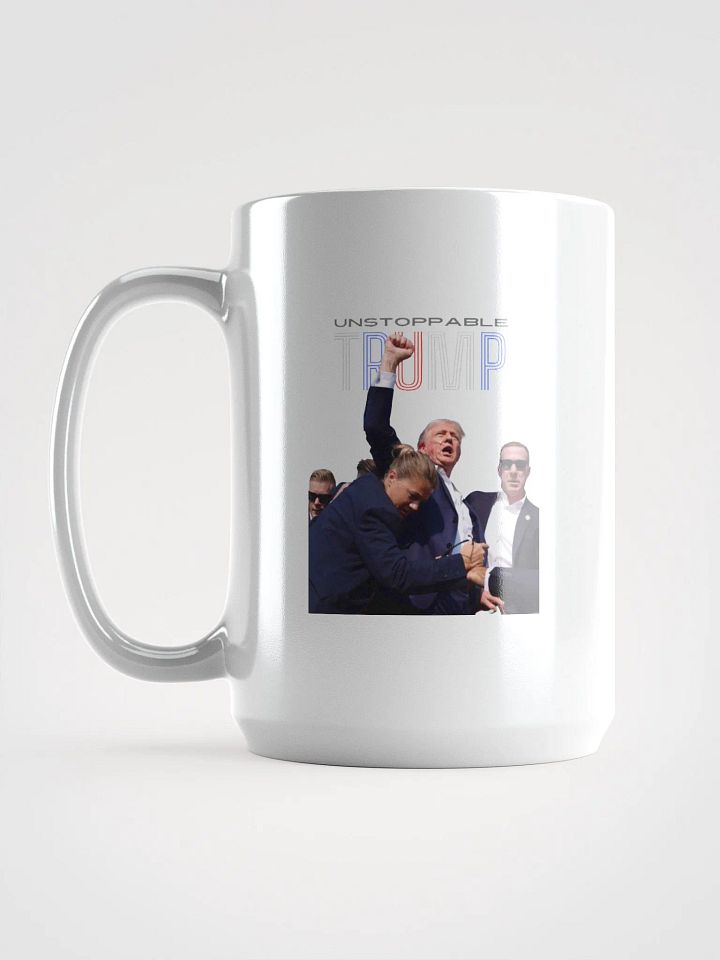 Unstoppable Trump: Fist Pumping Freedom Mug product image (2)